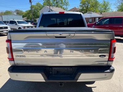 2022 Ford F-150 Platinum 4WD SuperCrew 5.5' Box